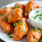 Buffalo Chicken Wings with Blue Cheese Dip