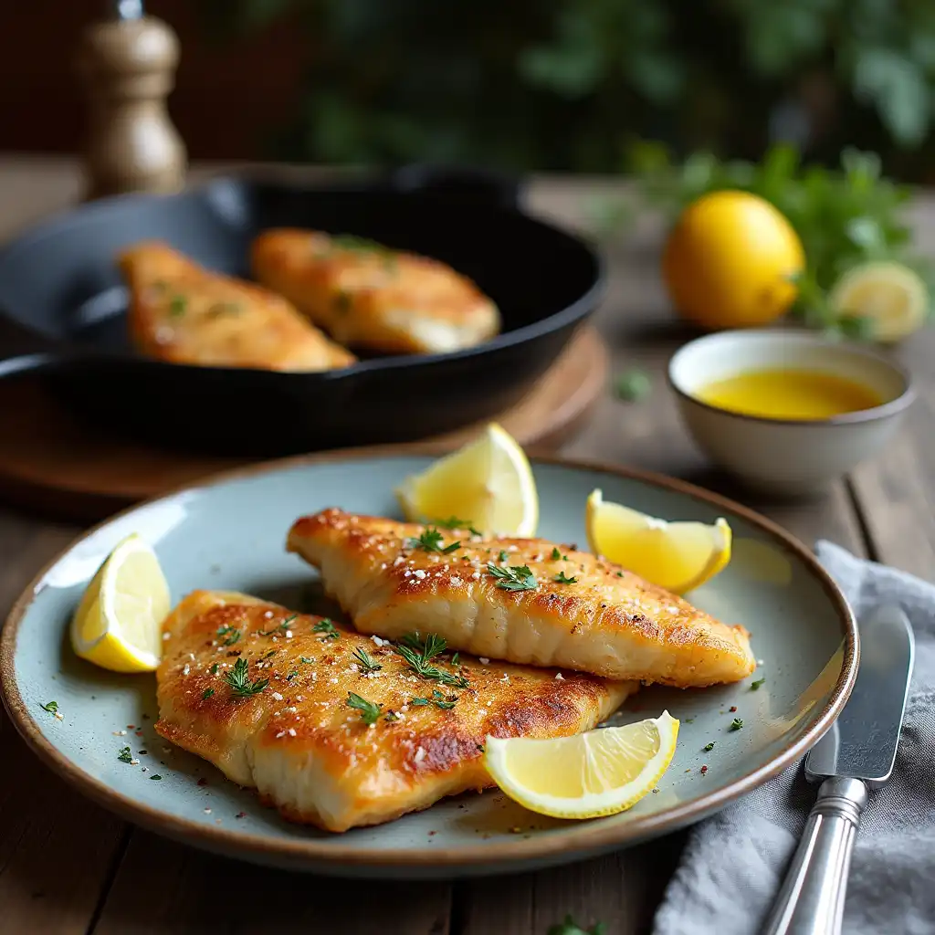 Pan-fried rockfish