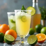 Mocktail drink, non-alcoholic drink