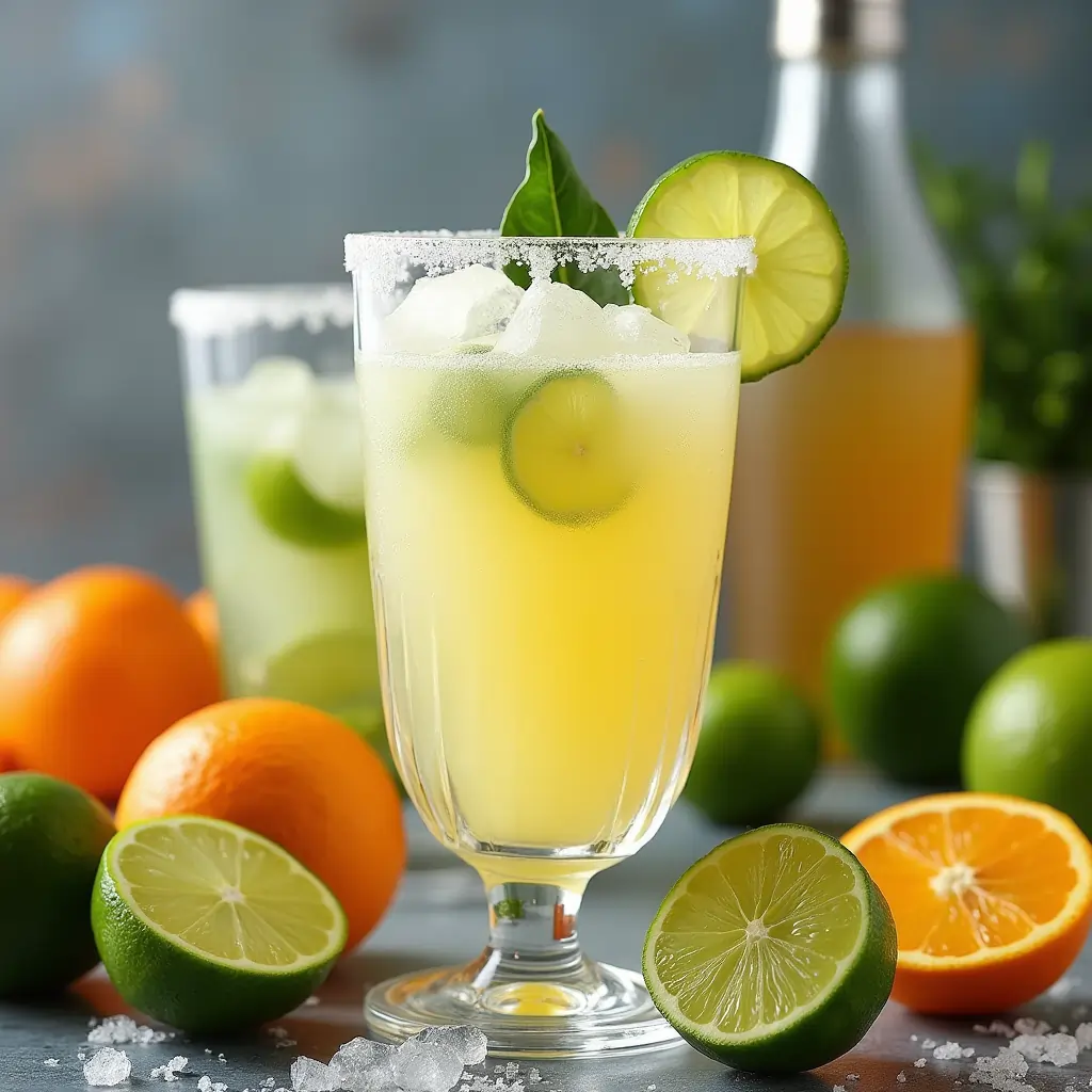 Mocktail drink, non-alcoholic drink